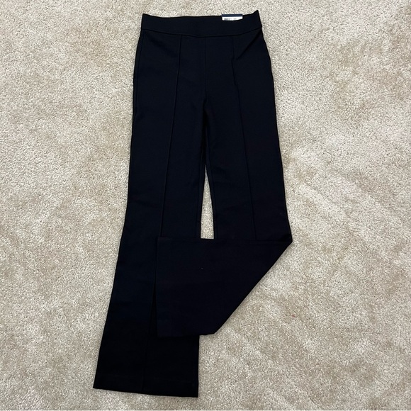 Modern Ambition High Rise Flare Ponte Pant Women's Size Small Black 1765863 NEW - Picture 1 of 16
